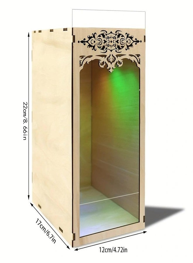 ETKVR Book Nook Kit, Simple Booknook Bookend, Miniature Dollhouse House Kit for Beginner, DIY 3D Puzzle Model with LED Light and Dust Cover - Image 2